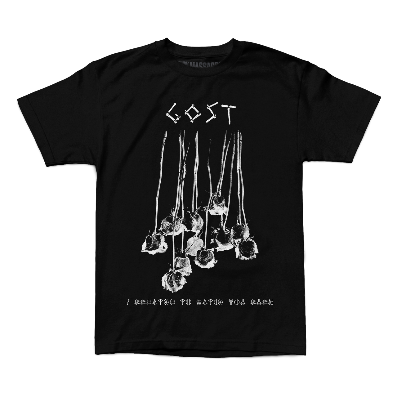 Buy – Gost "Roses" Shirt – Metal Band & Music Merch – Massacre Merch