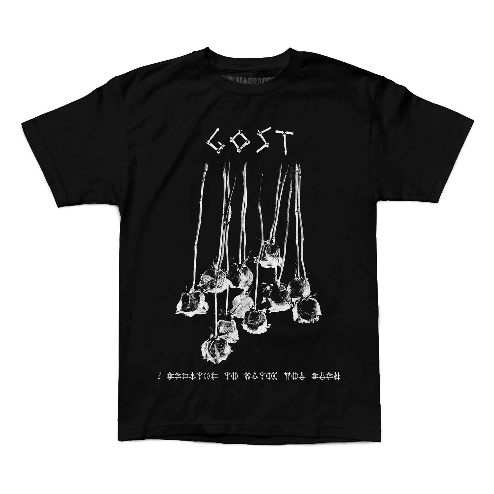 Buy – Gost "Roses" Shirt – Metal Band & Music Merch – Massacre Merch