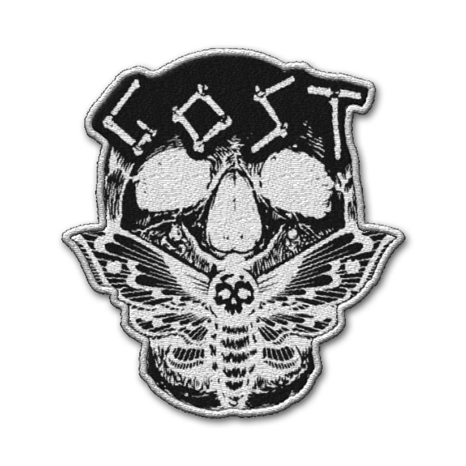 Buy – Gost "Skull Moth" Patch – Metal Band & Music Merch – Massacre Merch