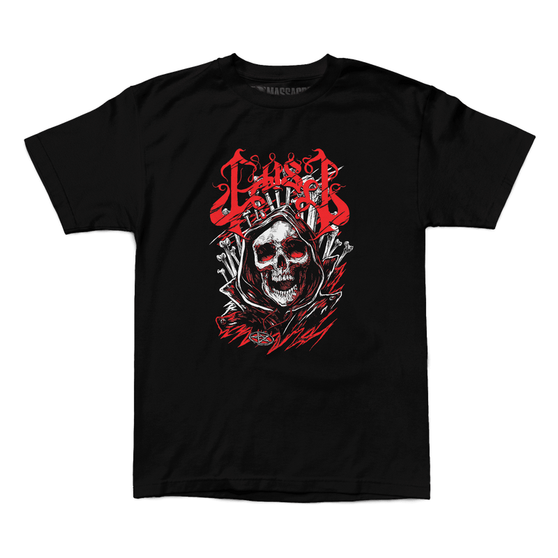 Buy – Gost "Hood Skull" Shirt – Metal Band & Music Merch – Massacre Merch