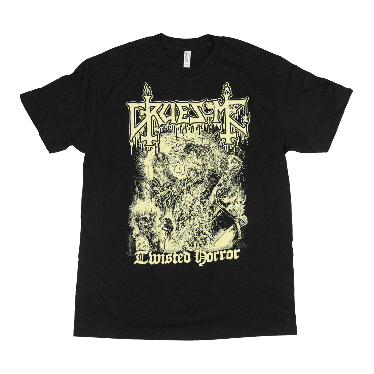 Buy – Gruesome "Twisted Horror" Shirt – Metal Band & Music Merch – Massacre Merch