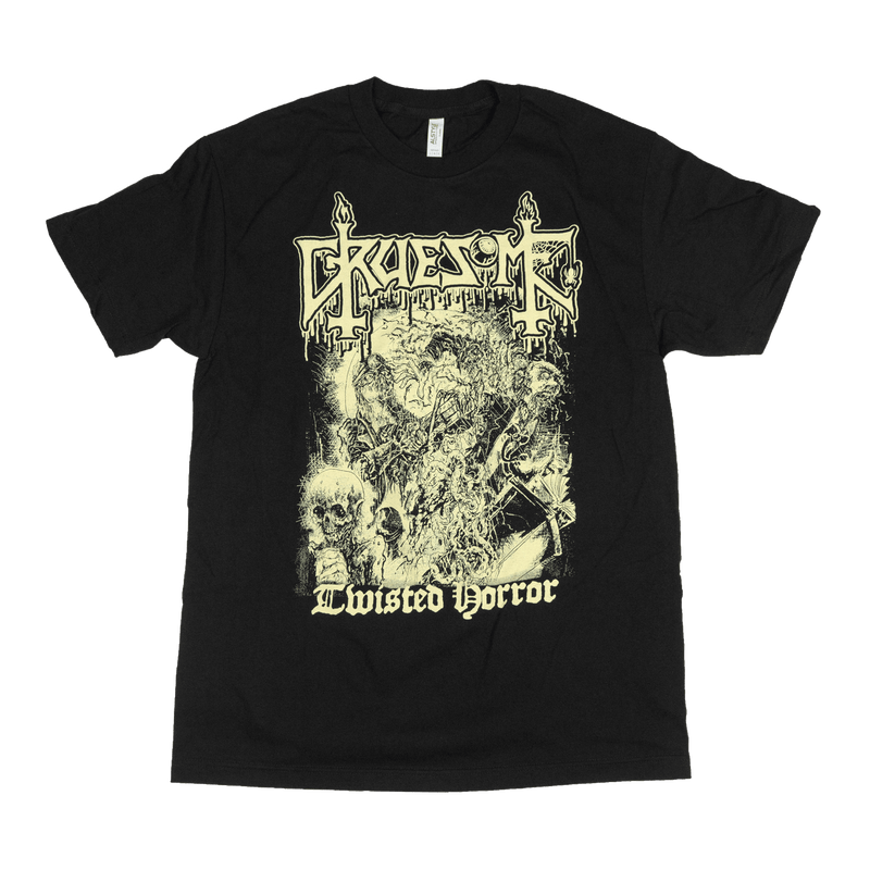 Buy – Gruesome "Twisted Horror" Shirt – Metal Band & Music Merch – Massacre Merch