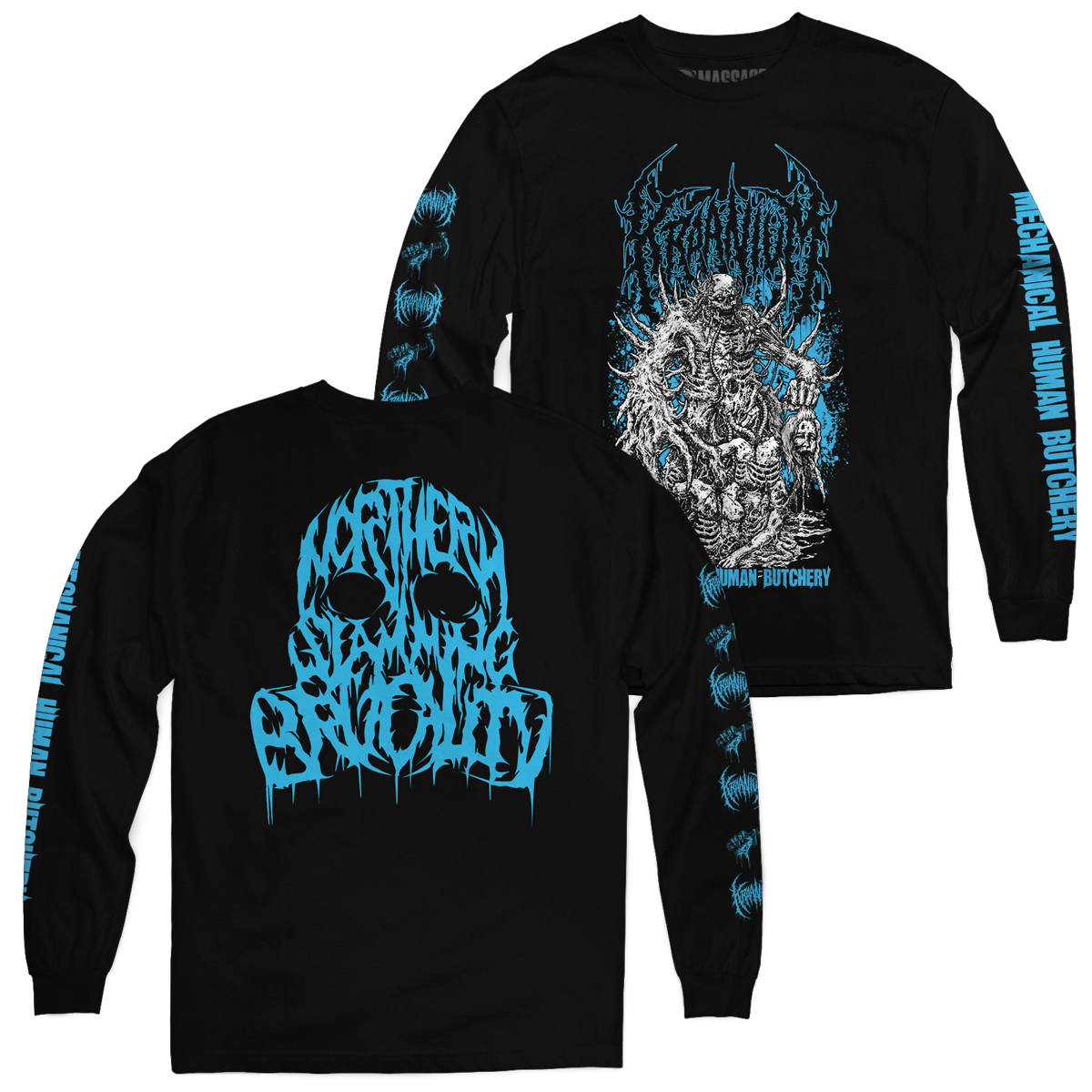 Buy – Kraanium "Mechanical" Long Sleeve – Metal Band & Music Merch – Massacre Merch