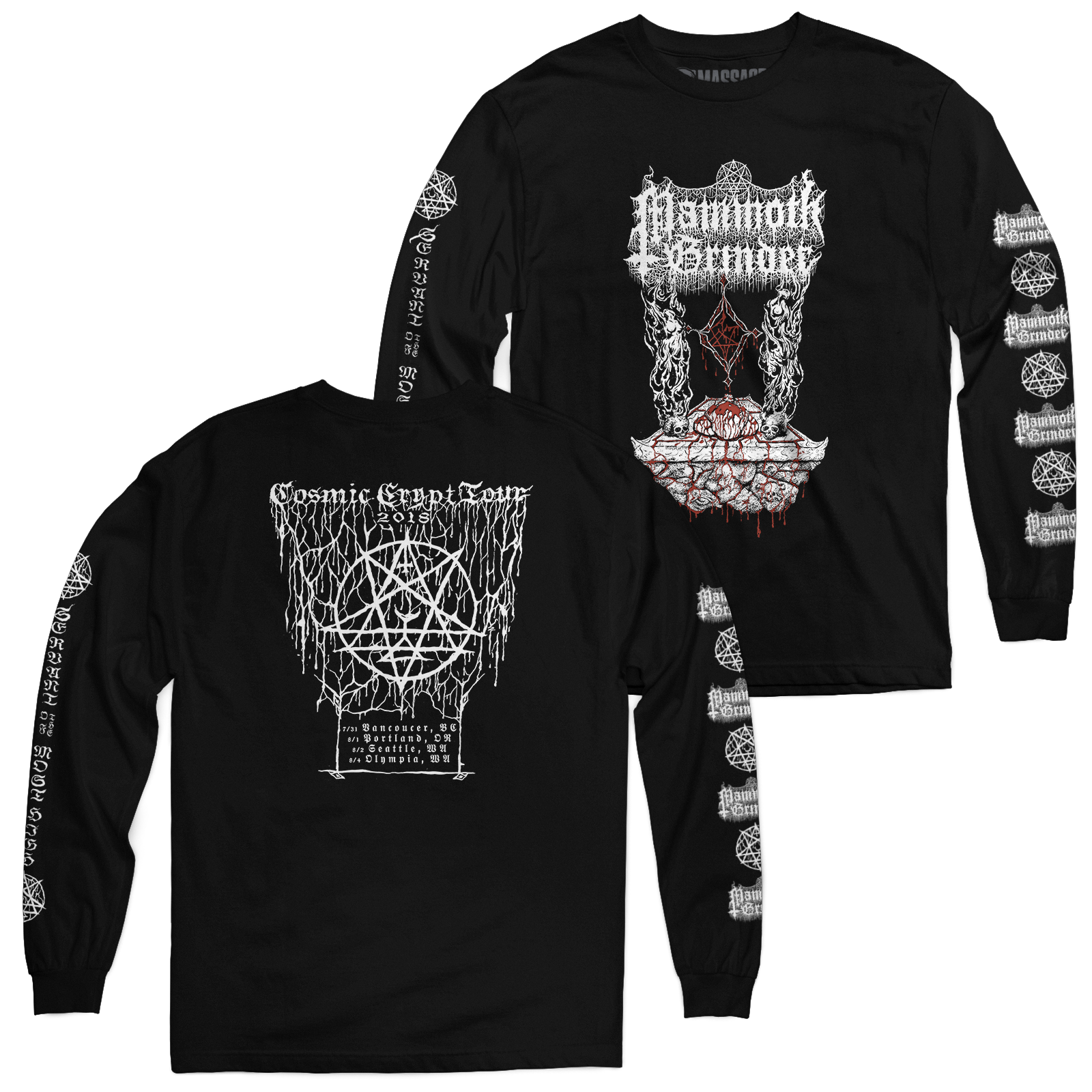 Buy – Mammoth Grinder "Servant" Long Sleeve – Metal Band & Music Merch – Massacre Merch