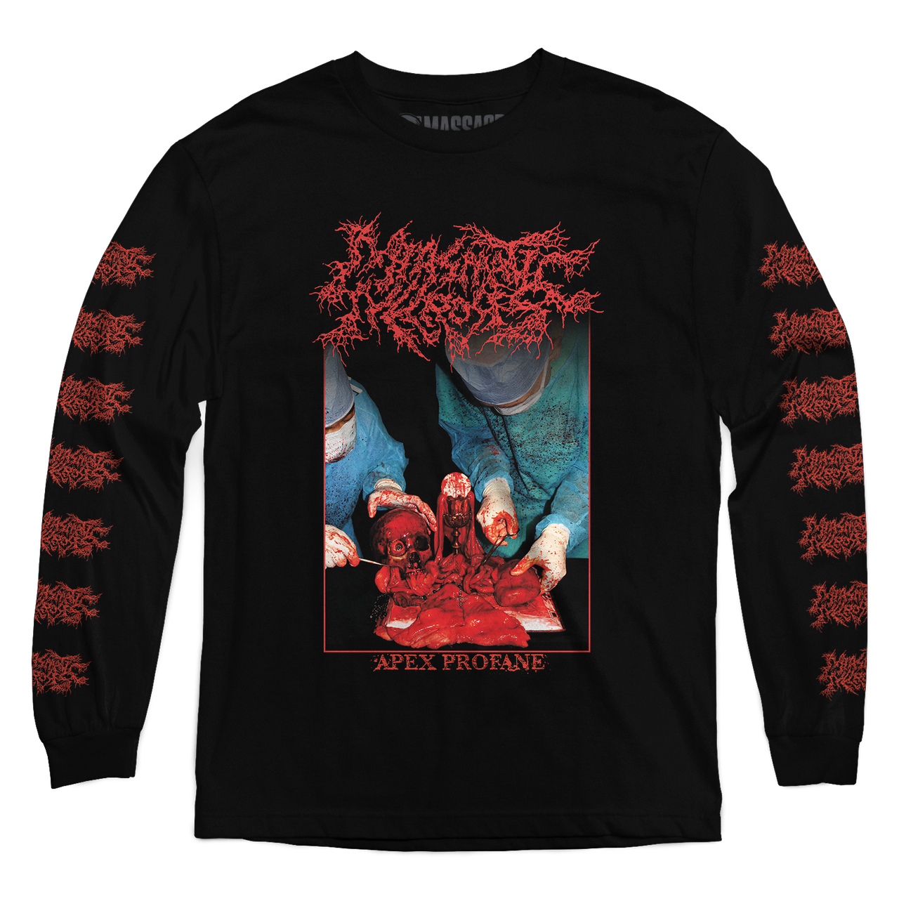 Buy – Miasmatic Necrosis "Scrubs" Long Sleeve – Metal Band & Music Merch – Massacre Merch