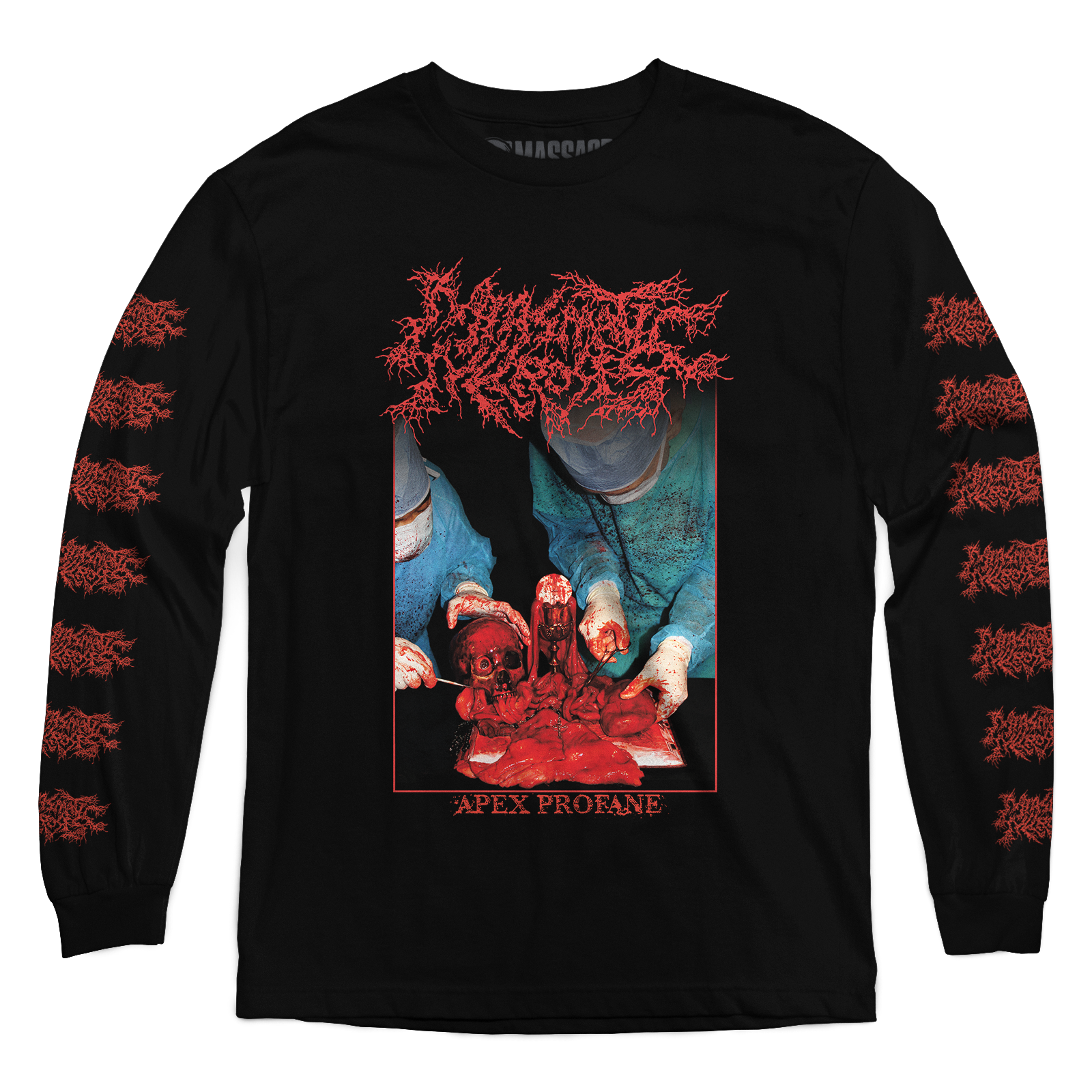 Buy – Miasmatic Necrosis "Scrubs" Long Sleeve – Metal Band & Music Merch – Massacre Merch