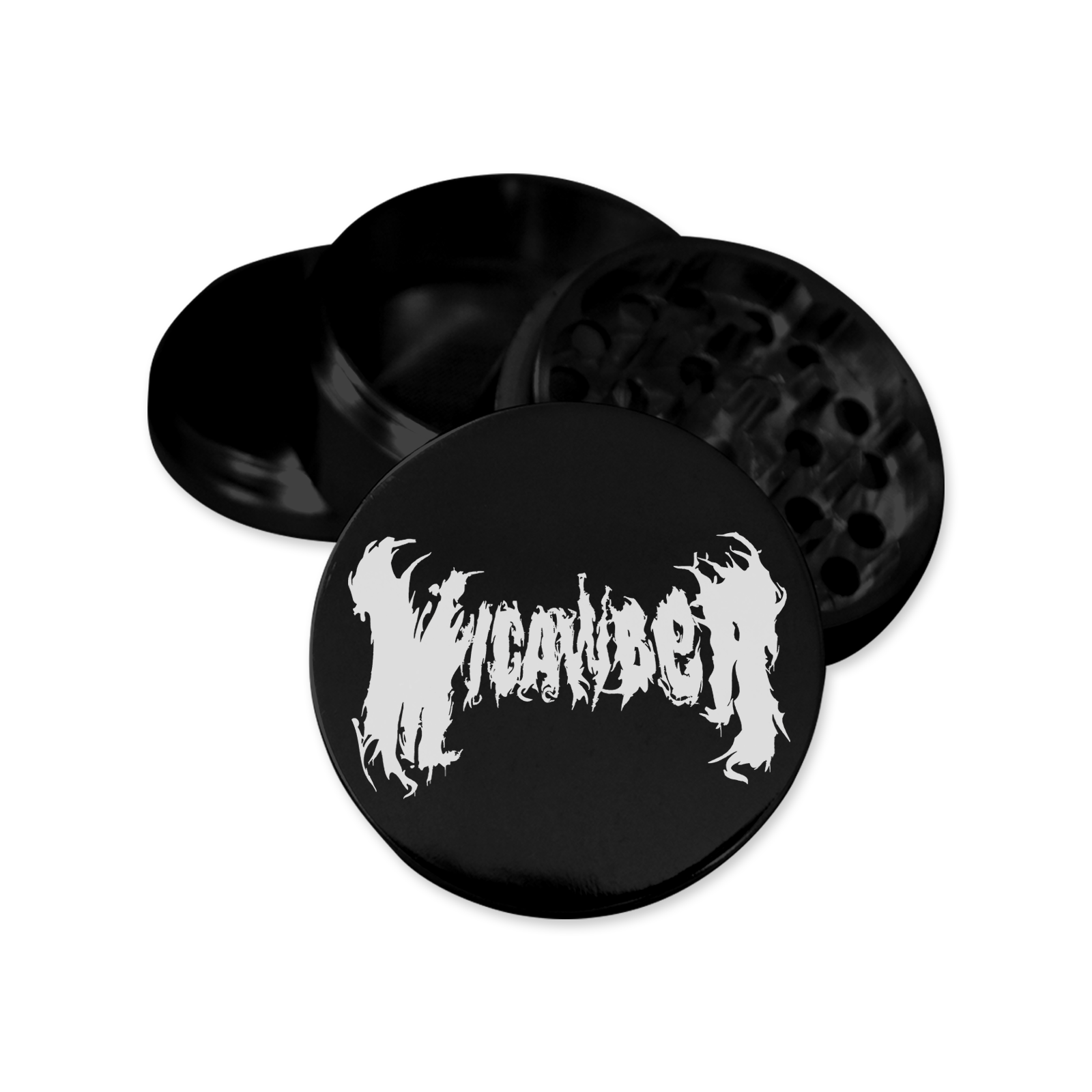 Buy – Micawber "Fire Logo" Grinder – Metal Band & Music Merch – Massacre Merch