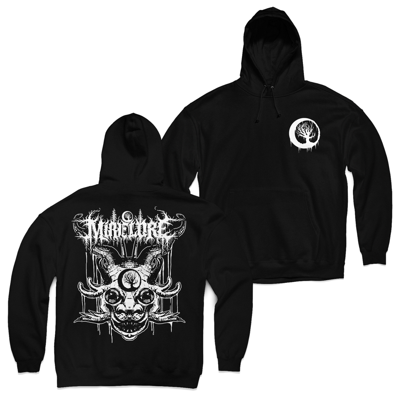 Buy – Mire Lore "Creature" Hoodie – Metal Band & Music Merch – Massacre Merch