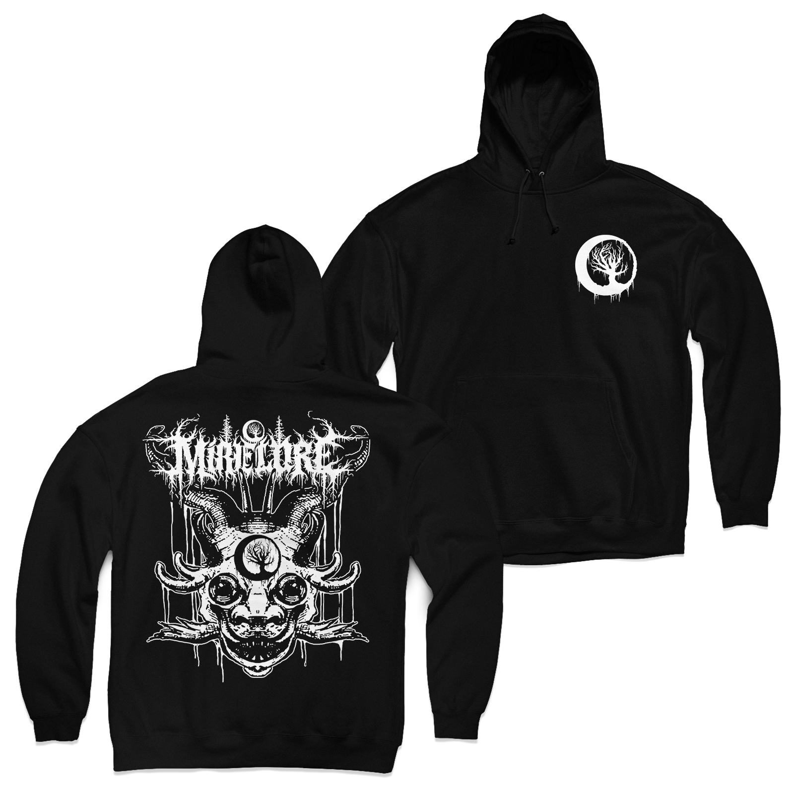 Buy – Mire Lore "Creature" Hoodie – Metal Band & Music Merch – Massacre Merch