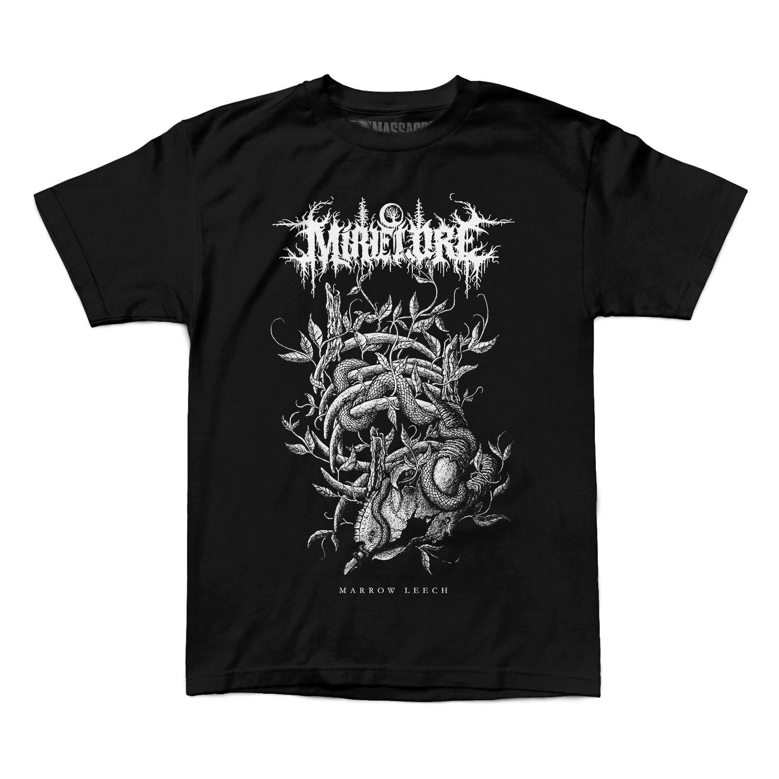 Buy – Mire Lore "Marrow Leach" Shirt – Metal Band & Music Merch – Massacre Merch