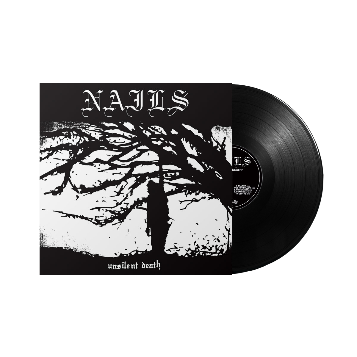 Buy – Nails "Unsilent Death: 10 Year Anniversary Edition" 12" – Metal Band & Music Merch – Massacre Merch