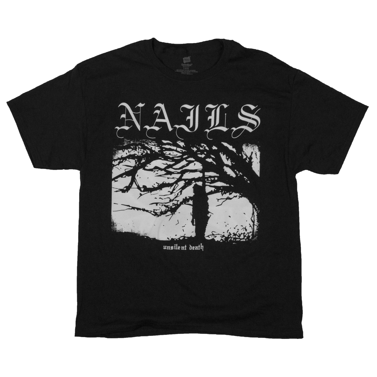 Buy – Nails "Unsilent Death" Shirt – Metal Band & Music Merch – Massacre Merch