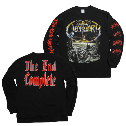 Buy – Obituary "The End Complete" Long Sleeve – Metal Band & Music Merch – Massacre Merch