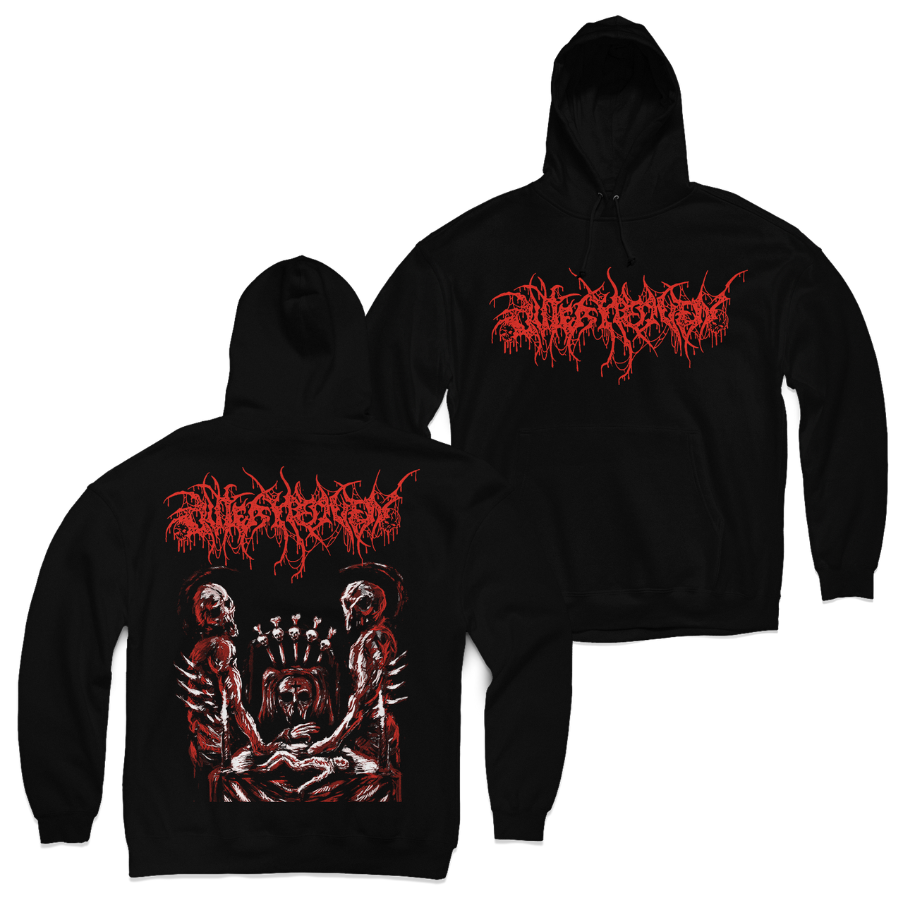 Buy – Outer Heaven "Ritual" Hoodie – Metal Band & Music Merch – Massacre Merch