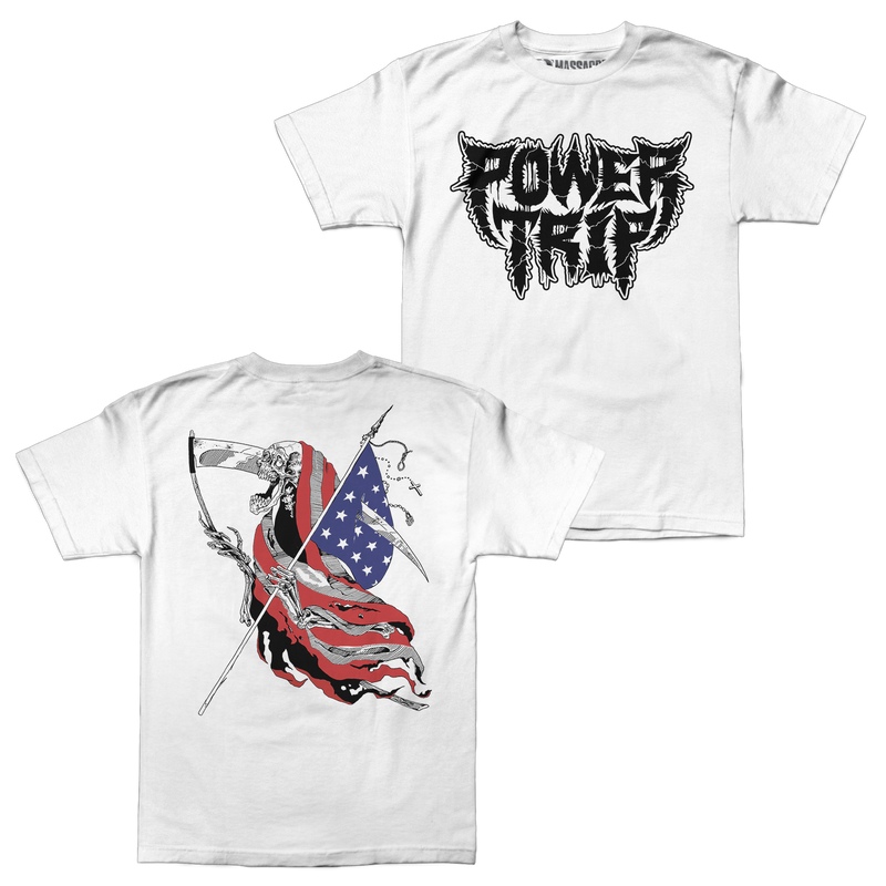 Buy – Power Trip "American Reaper" Shirt – Metal Band & Music Merch – Massacre Merch
