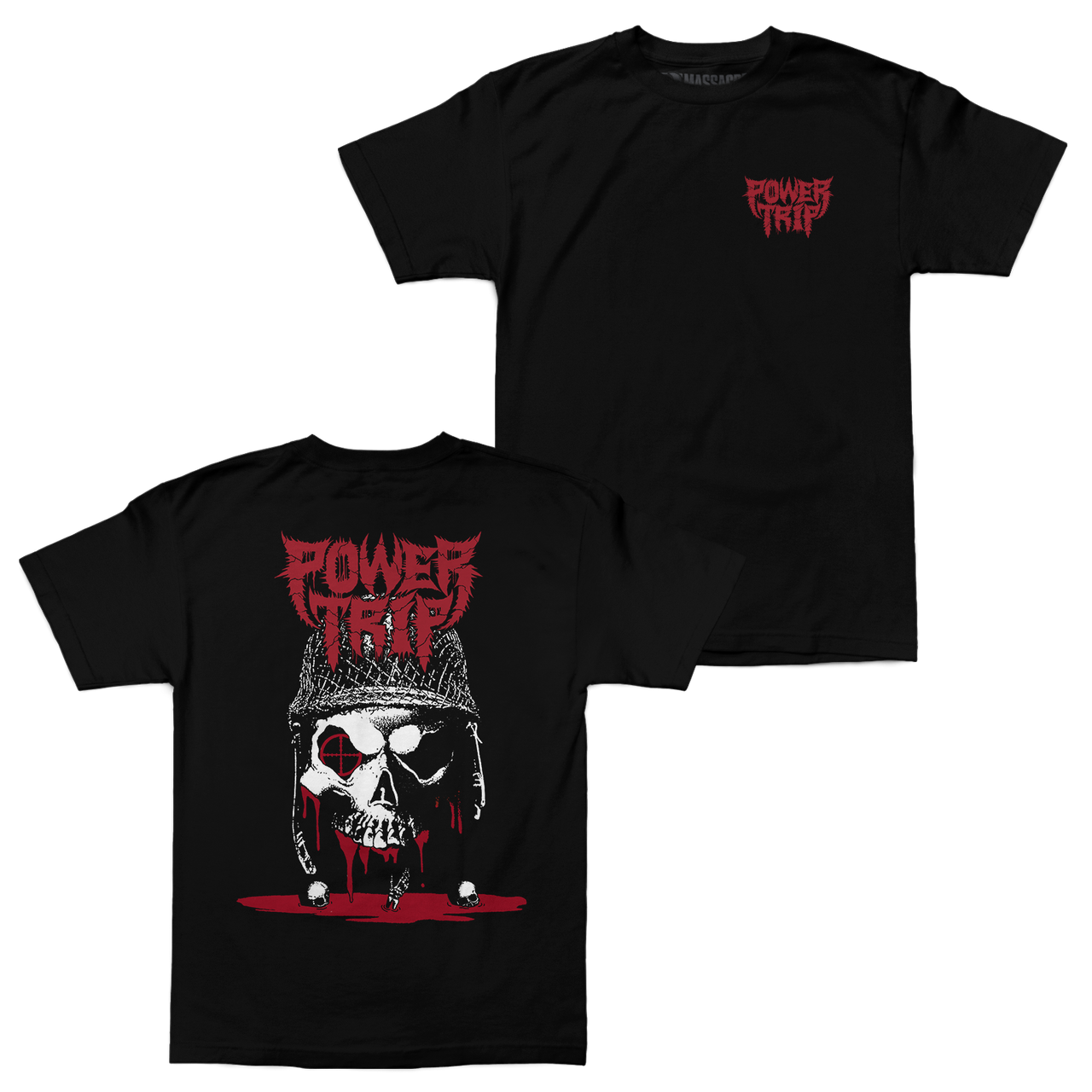 Buy – Power Trip "Shot" Shirt – Metal Band & Music Merch – Massacre Merch