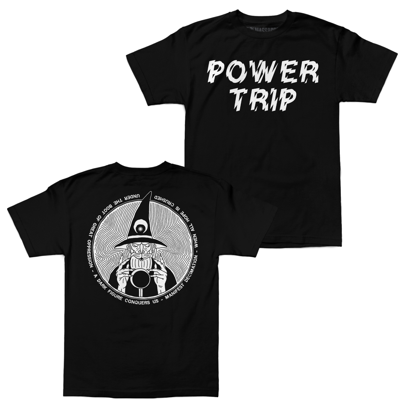 Buy – Power Trip "Wizard Circle" Shirt – Metal Band & Music Merch – Massacre Merch