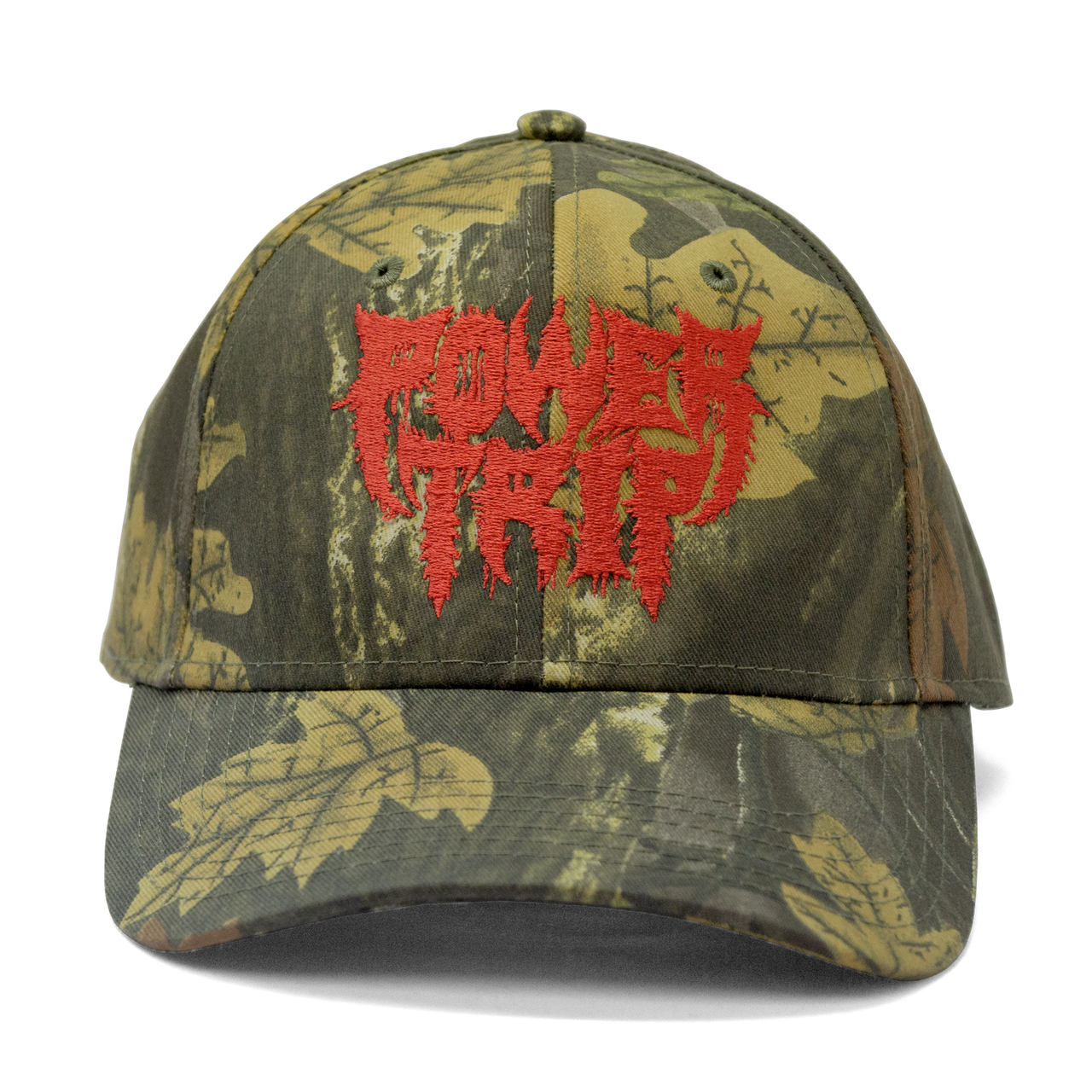 Power Trip "Spikey Logo Camo" Hat