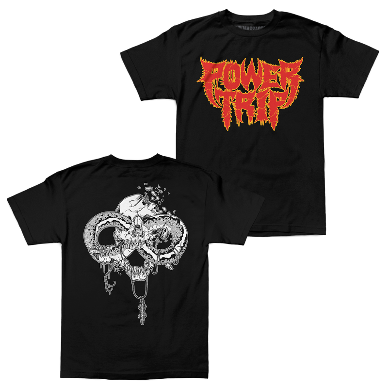 Buy – Power Trip "Spikey Snake" Shirt – Metal Band & Music Merch – Massacre Merch