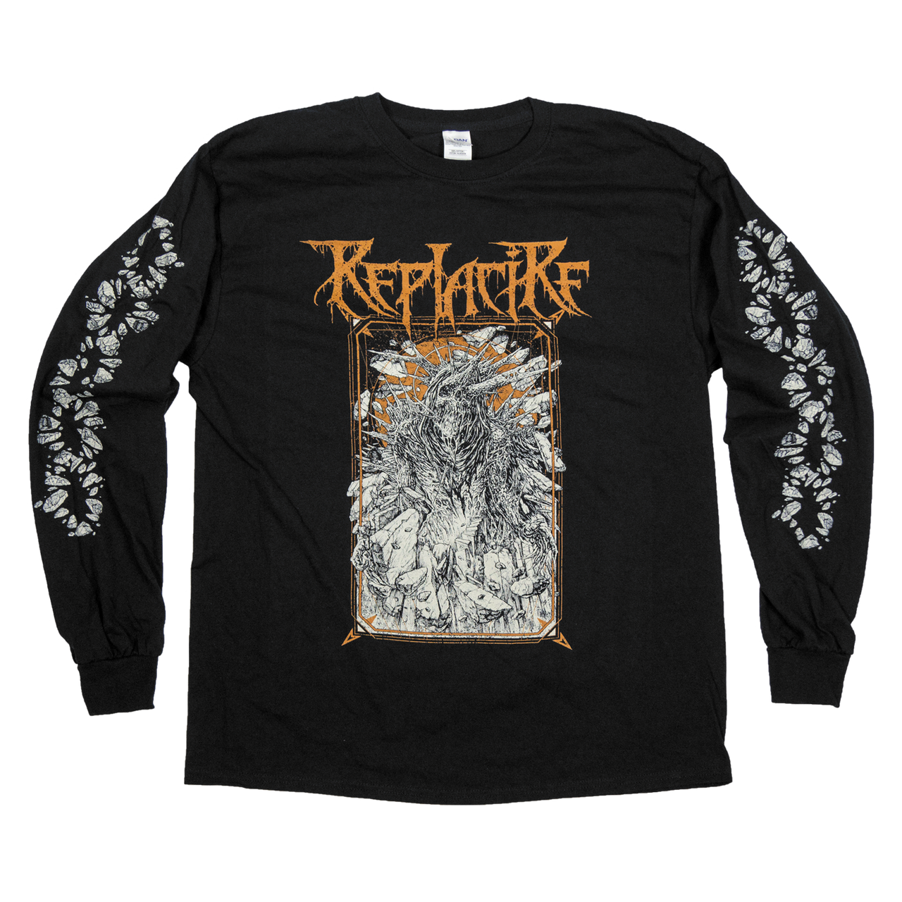 Buy – Replacire "Shattered Rocks" Long Sleeve – Metal Band & Music Merch – Massacre Merch