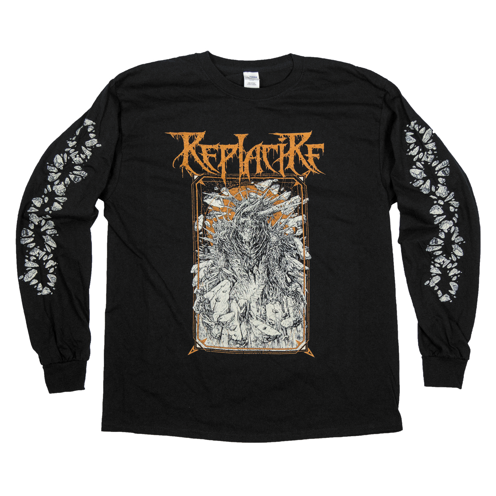 Buy – Replacire "Shattered Rocks" Long Sleeve – Metal Band & Music Merch – Massacre Merch