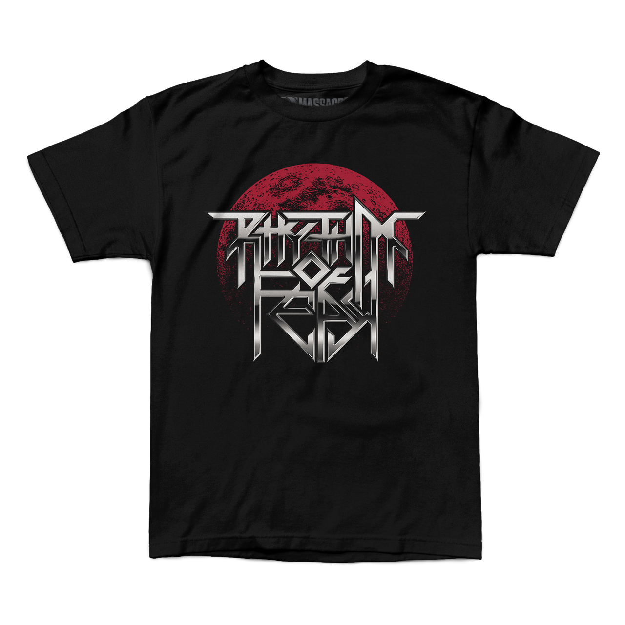 Buy – Rhythm Of Fear "Blood Moon" Shirt – Metal Band & Music Merch – Massacre Merch