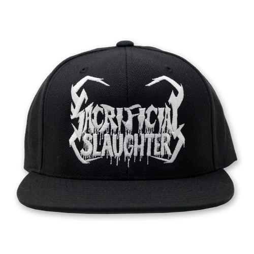 Buy – Sacrificial Slaughter "Skull Logo" Snapback – Metal Band & Music Merch – Massacre Merch