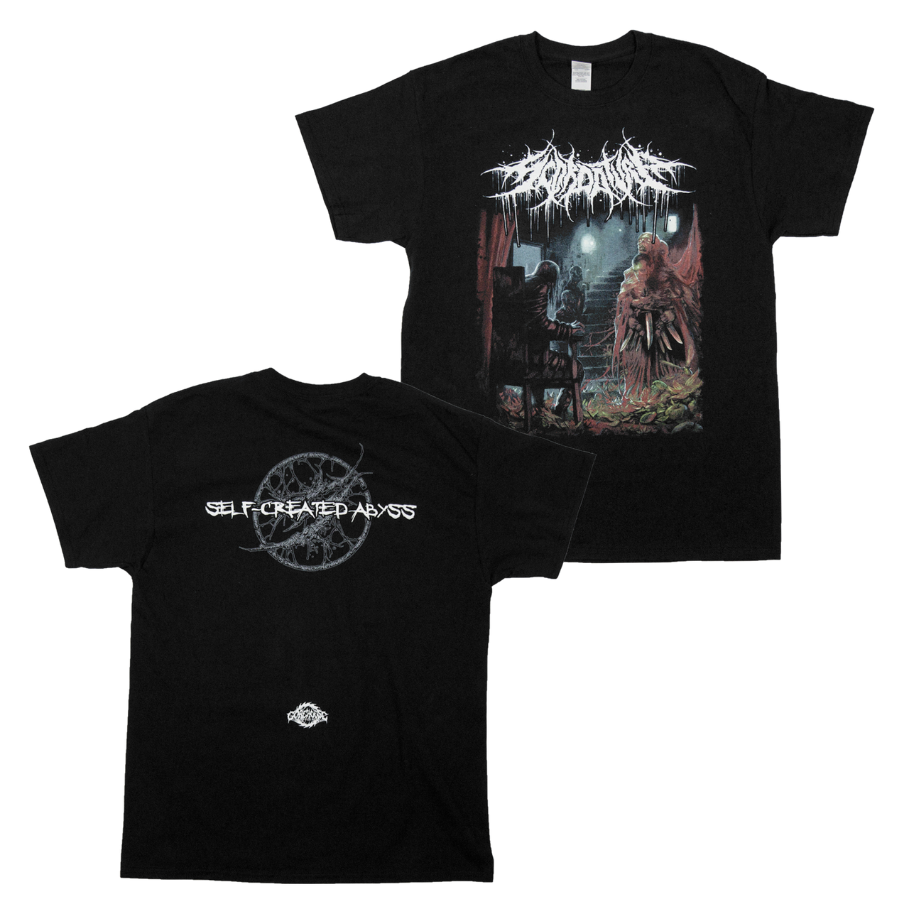 Buy – Scordatura "Self-Created Abyss" Shirt – Metal Band & Music Merch – Massacre Merch