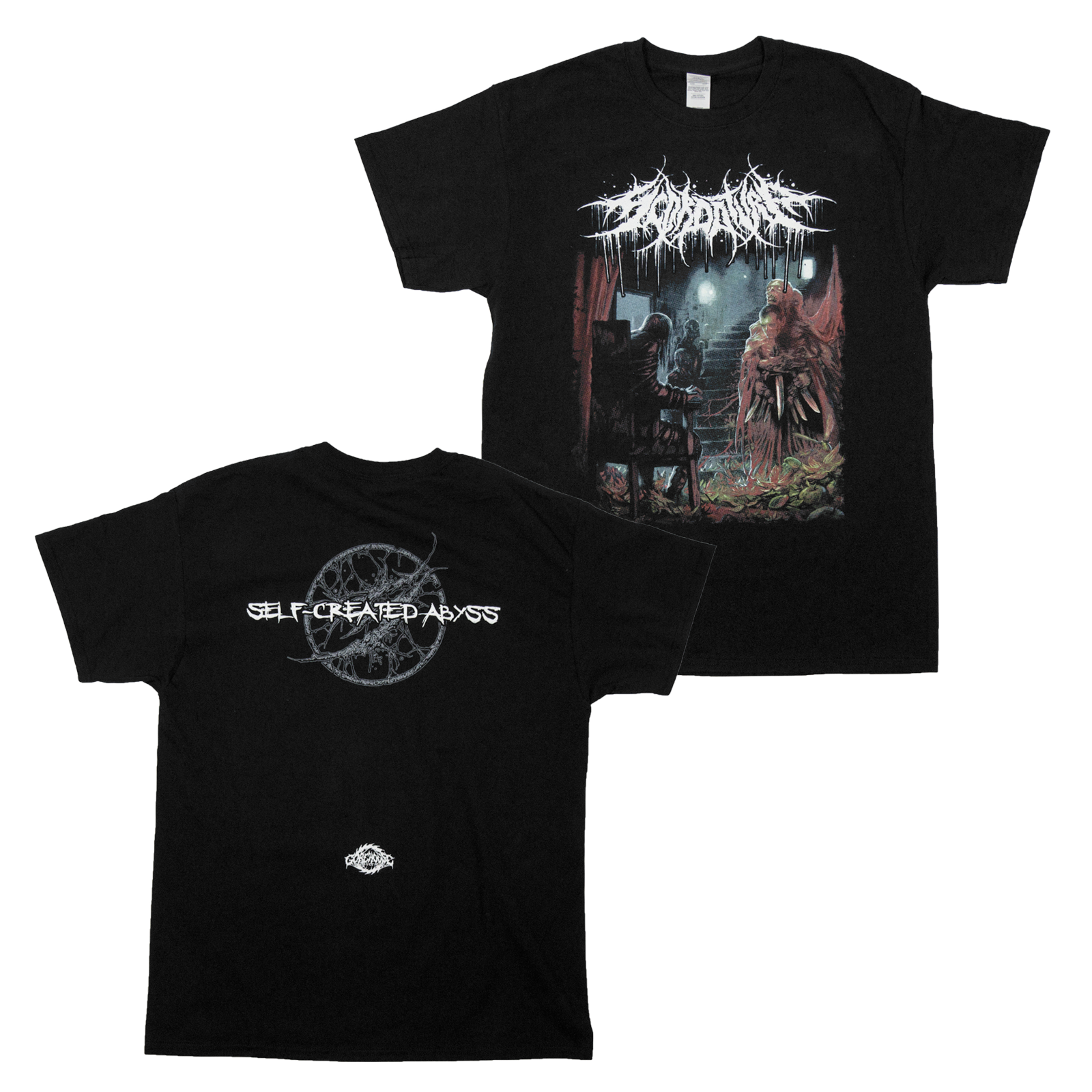 Buy – Scordatura "Self-Created Abyss" Shirt – Metal Band & Music Merch – Massacre Merch