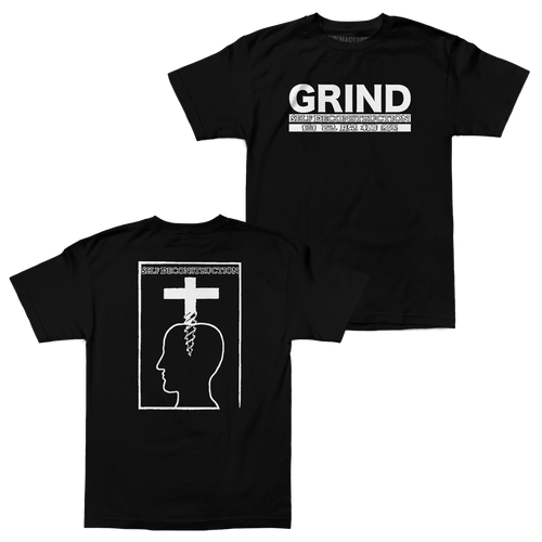 Buy – Self Deconstruction "Grind" Black Shirt – Metal Band & Music Merch – Massacre Merch
