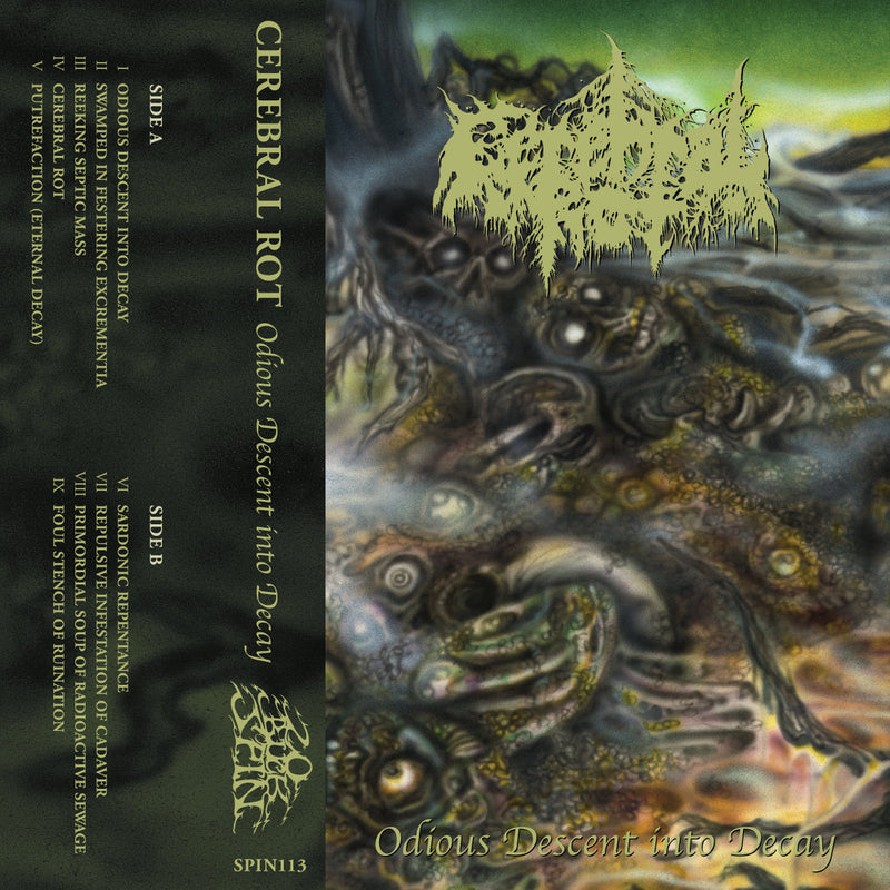 Cerebral Rot "Odious Descent Into Decay" Cassette