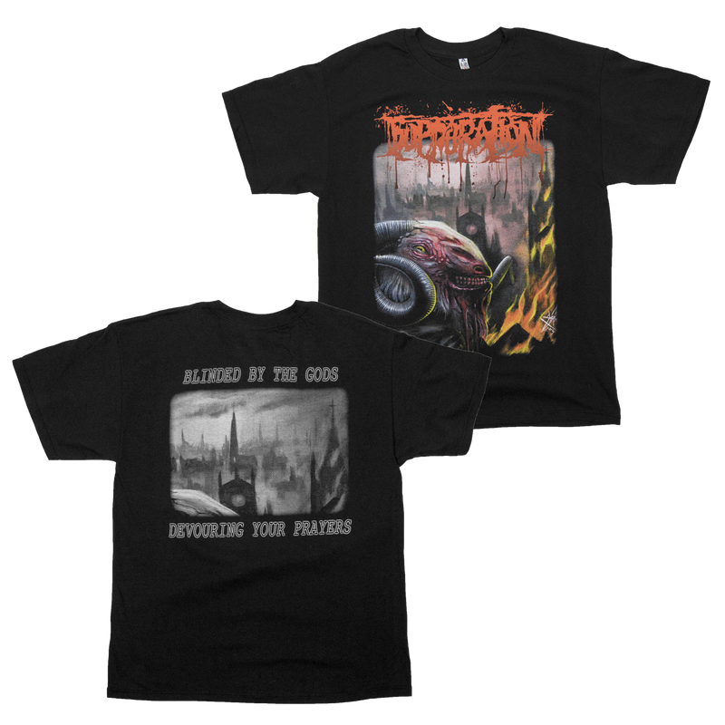 Buy – Suppuration "Devouring Your Prayers" Shirt – Metal Band & Music Merch – Massacre Merch