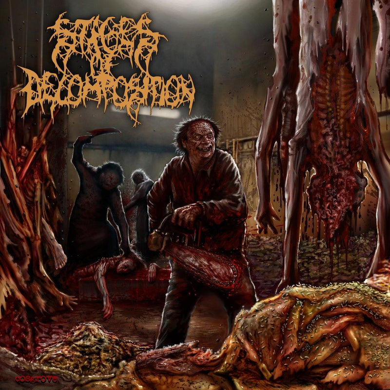 Buy – Stages of Decomposition "Piles of Rotting Flesh" CD – Metal Band & Music Merch – Massacre Merch