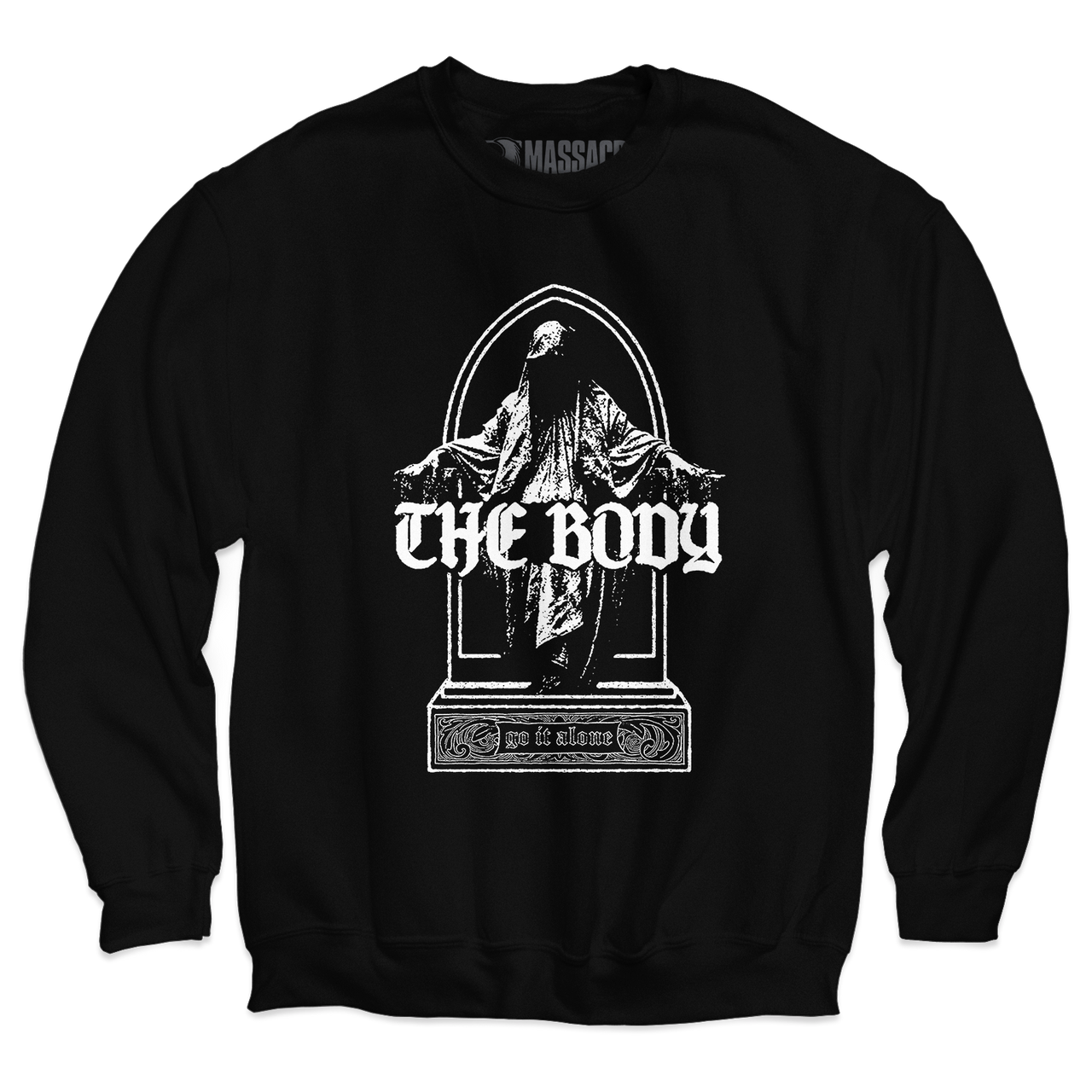 Buy – The Body "Go It Alone" Crewneck – Metal Band & Music Merch – Massacre Merch