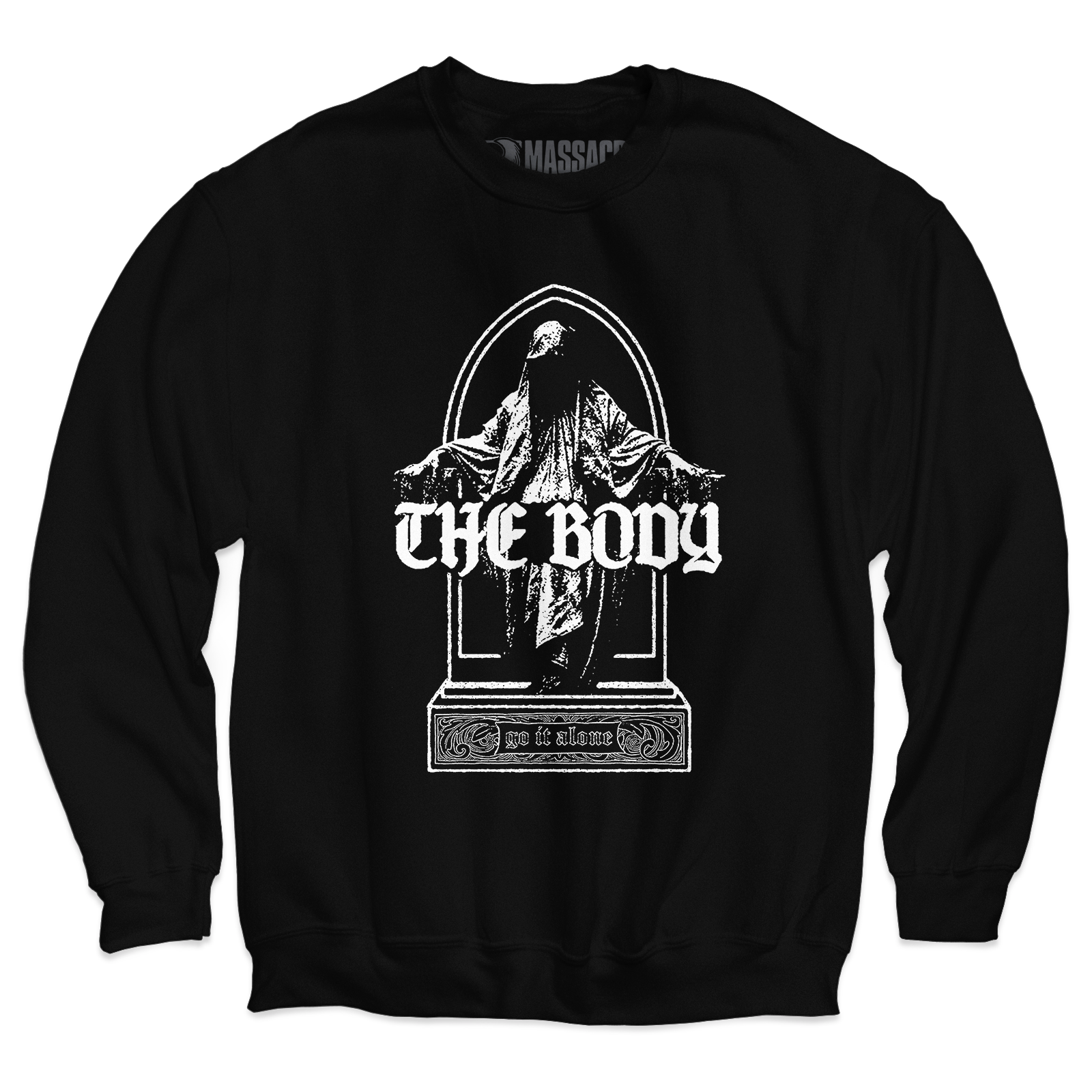 Buy – The Body "Go It Alone" Crewneck – Metal Band & Music Merch – Massacre Merch