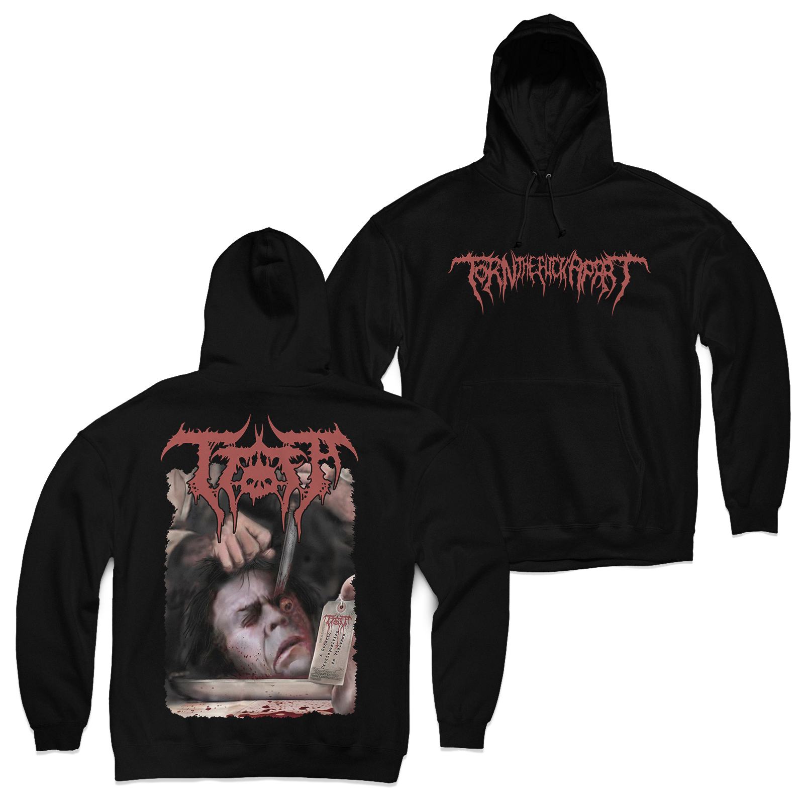 Buy – Torn The Fuck Apart "‘A Genetic Predisposition to Violence" Hoodie – Metal Band & Music Merch – Massacre Merch