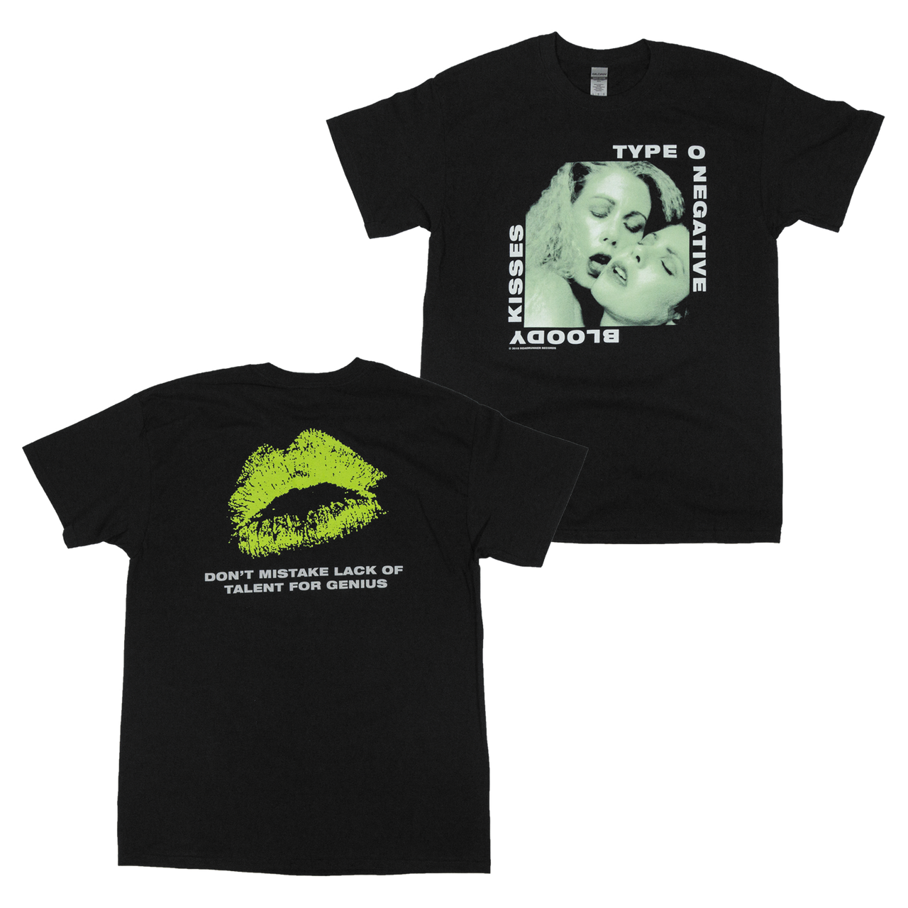 Buy – Type O Negative "Bloody Kisses" Shirt – Metal Band & Music Merch – Massacre Merch