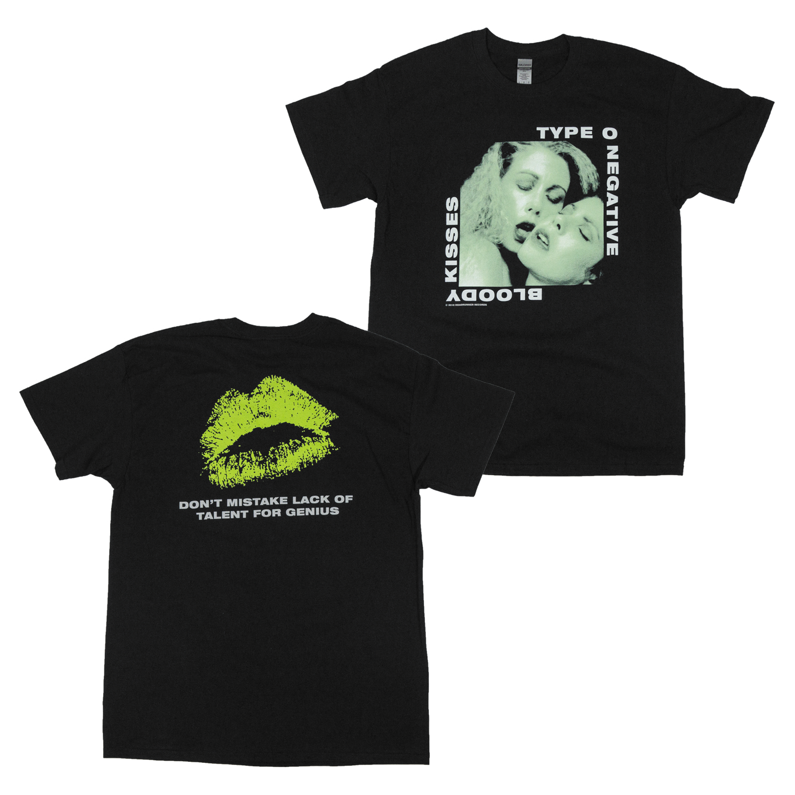 Buy – Type O Negative "Bloody Kisses" Shirt – Metal Band & Music Merch – Massacre Merch