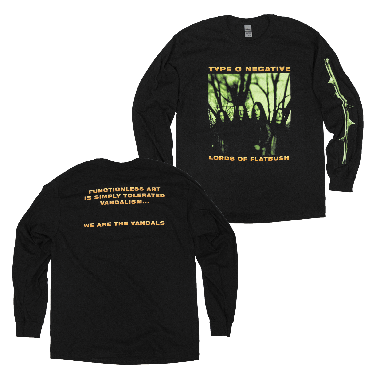 Buy – Type O Negative "October Rust" Long Sleeve – Metal Band & Music Merch – Massacre Merch