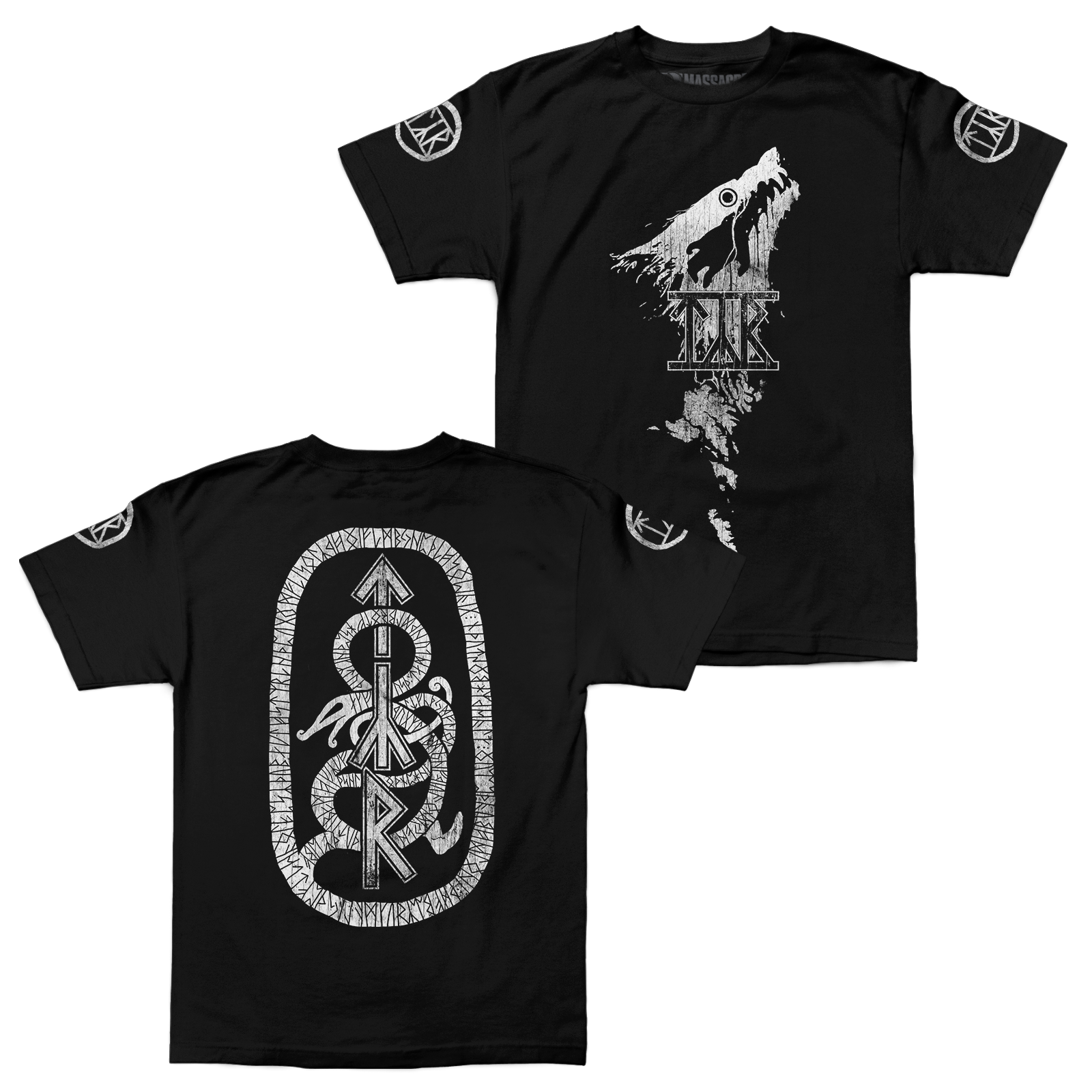 Buy – Tyr "Wolf" Shirt – Metal Band & Music Merch – Massacre Merch