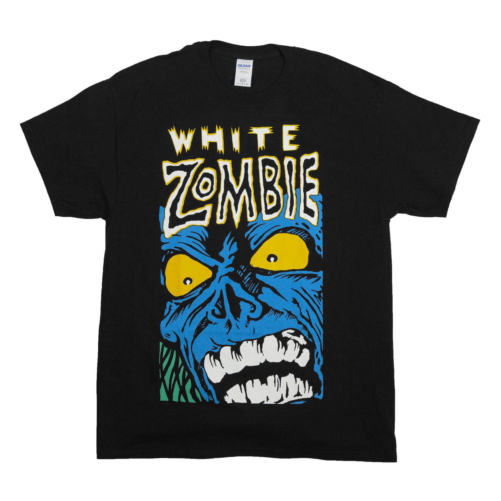 Buy – White Zombie "Blue Monster" Shirt – Metal Band & Music Merch – Massacre Merch