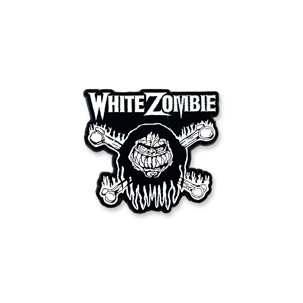 White Zombie "Make Them Die Logo" Pin