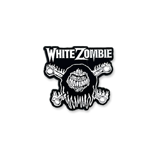 White Zombie "Make Them Die Logo" Pin