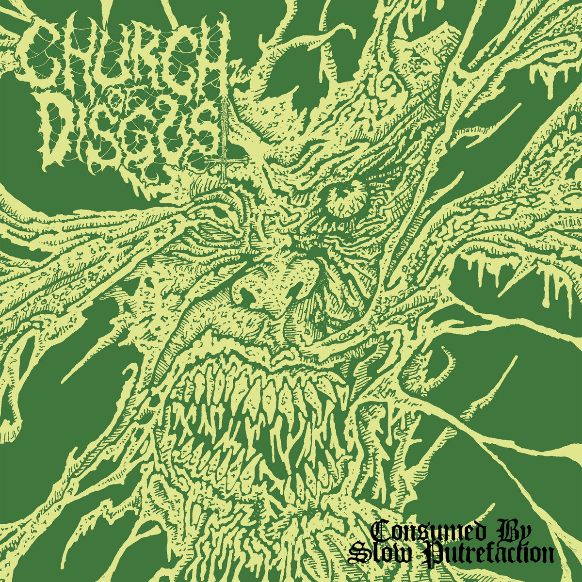 Church Of Disgust "Consumed By Slow Putrefaction" CD