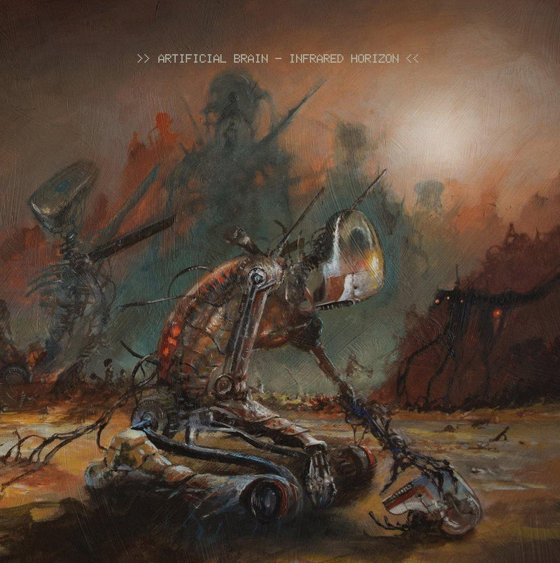 Buy – Artificial Brain "Infrared Horizon" 12" – Metal Band & Music Merch – Massacre Merch