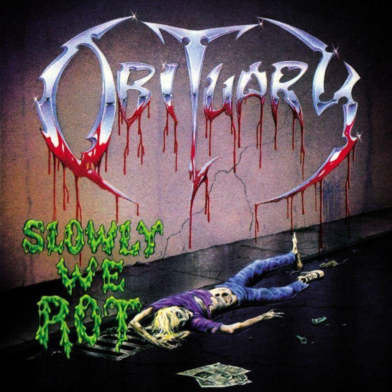 Buy – Obituary "Slowly We Rot" 12" – Metal Band & Music Merch – Massacre Merch