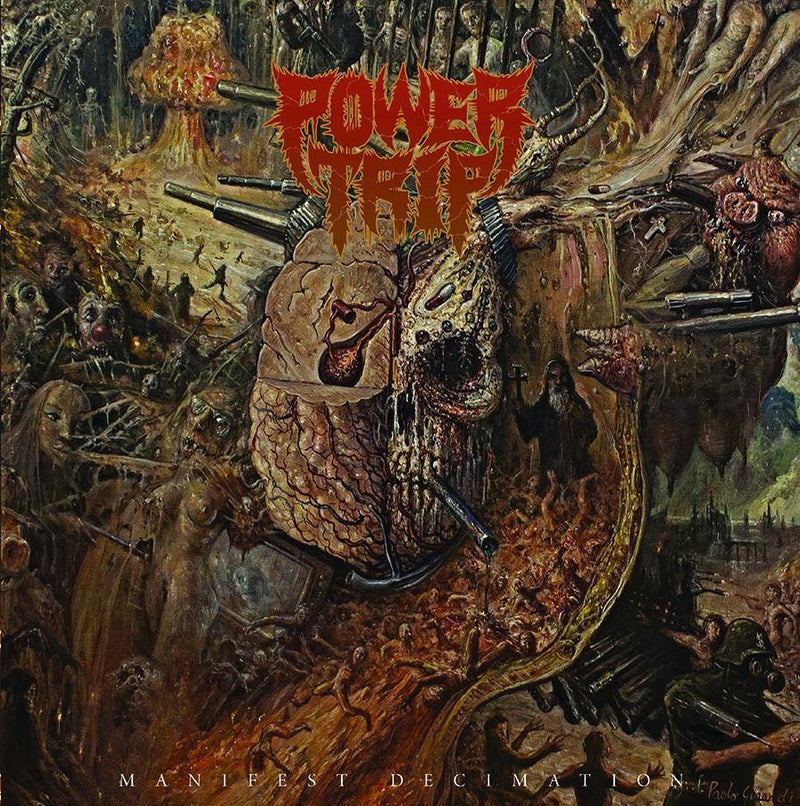 Buy – Power Trip "Manifest Decimation" 12" – Metal Band & Music Merch – Massacre Merch